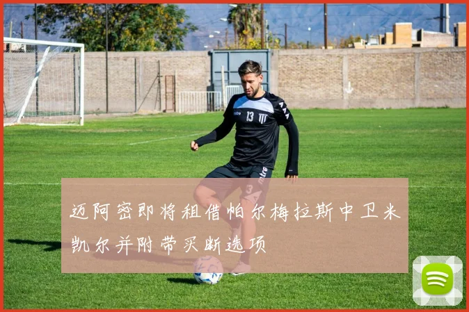 迈阿密即将租借帕尔梅拉斯中卫米凯尔并附带买断选项